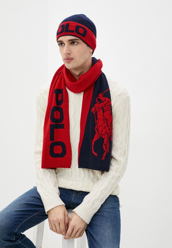 Шапка и шарф Polo Ralph Lauren, фото 4