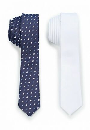 Комплект галстуков 2 шт. Piazza Italia