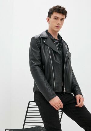 Куртка кожаная Blouson