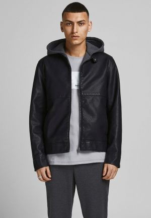 Куртка кожаная Jack & Jones