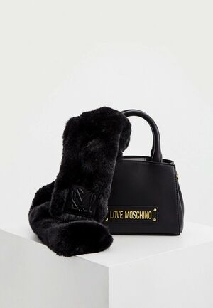 Сумка и горжетка Love Moschino